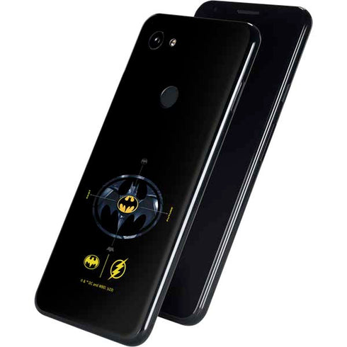 DC Comics The Flash Movie: Batman Multiverse Logos Google Pixel 3a XL Skin